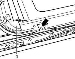 The slider and screw fastening
