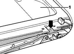 Rear screw fastening