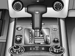 The selector of an automatic transmission