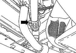 Fixing transmission oil cooler tube