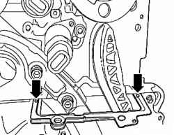 Holes cylinder head gasket