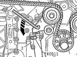 Tensioner and tensioner pulley lever