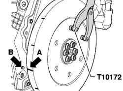 Combining marks on vibration damper to marking on the adjusting pin