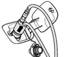 Installation devices for pumping fuel from the tank