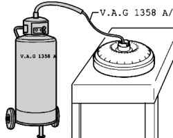 Draining fluid from the torque converter