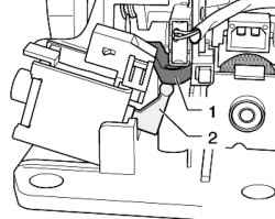 The locking lever gear