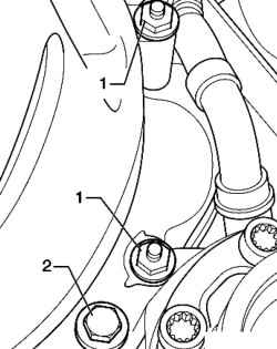 Bolts starter mounting bolt and engine / transmission