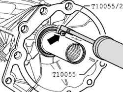 Removal of the seal ring