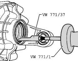 Removing the sealing ring