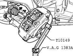 Removing the drive shaft