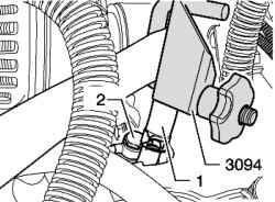 Device for clamping a hose