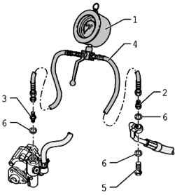 The scheme of installation adapters