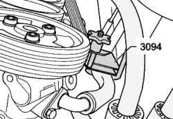 Installation of the clamp