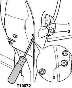 Retrieving the body of the lock cylinder