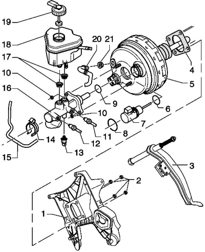 13+ Brake Booster Diagram