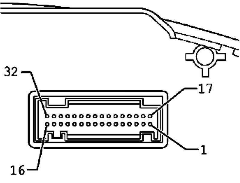 Pin Connectors Dash Volkswagen Touareg From 2003 To 2006 The Year Of